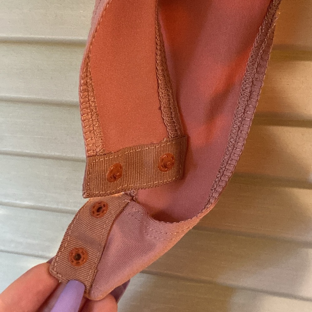 ‘Dusty Pink’ Blouse Bodysuit by Peach Love California - Picture 6 of 11